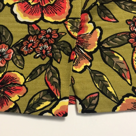 Loft Floral Pencil Skirt - Picture 6 of 10